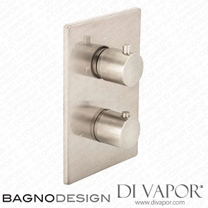 BagnoDesign BDM-MLI-T302-CON-NB-CNFP M-Line 2 Outlet Thermostatic Shower Mixer Spare Parts