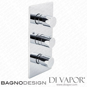 BagnoDesign BDM-MLI-T303-CON-LZ-CNFP M-Line 3 Outlet Thermostatic Shower Mixer Spare Parts