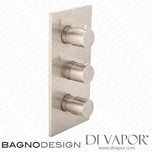 BagnoDesign BDM-MLI-T303-CON-NB-CNFP M-Line 3 Outlet Thermostatic Shower Mixer Spare Parts