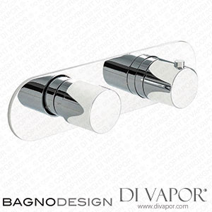 BagnoDesign BDM-TEA-T301-CON-CP-CNFP Teatro 1 Outlet Thermostatic Shower Mixer Chrome Spare Parts