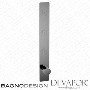 BagnoDesign BDM-TOK-T303VR-CN-LZ-CNFP Toko Round Vertical 3 Outlet Thermostatic Shower Mixer Spare Parts