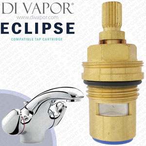 Bristan Eclipse Basin Cold 20 Spline Tap Cartridge Compatible Spare - BE2241