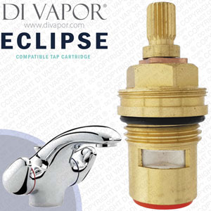 Bristan Eclipse Basin Hot 20 Spline Tap Cartridge