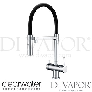 Clearwater BE4CP Bellatrix Chrome Filtered Water Pull Out Kitchen Mixer Tap Spare Parts