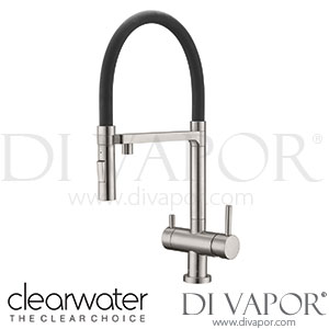 Clearwater BE5BN Bellatrix Brushed Nickel Filtered Water Pull Out Kitchen Mixer Tap Spare Parts