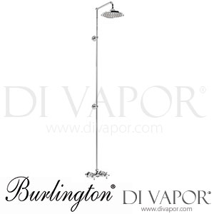 Burlington BEF1S.EXT BLA V60 Eden Thermostatic Exposed Single Outlet Shower Bar Valve Spare Parts