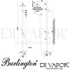 Burlington BEF2S-EXT-MED-V60 Diagram