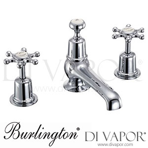 Burlington BI12 MED Birkenhead 3 Tap Hole Mixer with Pop-Up Waste Spare Parts
