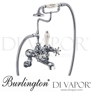 Burlington BI17 MED Birkenhead Wall Mounted Bath Shower Mixer Spare Parts