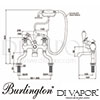 Burlington BI19-QT-BLA-BI19-BLA Diagram