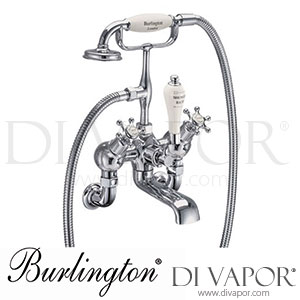 Burlington BI21 MED Birkenhead Wall Mounted Angled Bath Shower Mixer Spare Parts