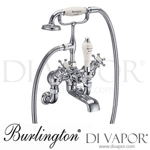 Burlington BI21-QT Birkenhead Wall Mounted Angled Bath Shower Mixer Spare Parts
