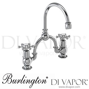 Burlington BI28-QT Birkenhead 2 Tap Hole Arch Mixer with Curved Spout (230mm Centres) Spare Parts