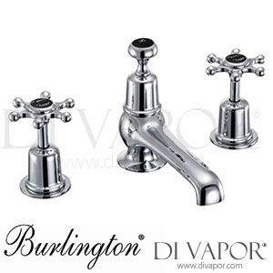 Burlington BI29 BLA Birkenhead 3 Tap Hole Thermostatic Mixer Tap with Pop-up Waste Spare Parts
