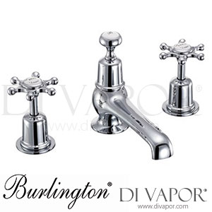 Burlington BI29 Birkenhead 3 Tap Hole Thermostatic Mixer Tap with Pop-up Waste Spare Parts