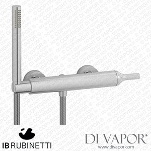 IB Rubinetti BI350SS Batli? Wall Mounted Shower Mixer with Shower Kit Spare Parts