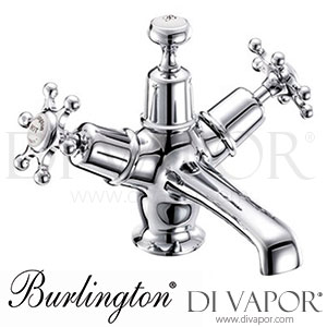 Burlington BI6 Birkenhead Basin Mixer Tap with Click-Clack Waste Spare Parts