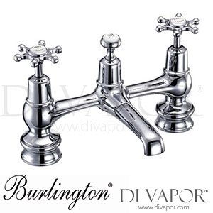 Burlington BIR10-QT Birkenhead Regent 2 Tap Hole Bridge Basin Mixer Tap Spare Parts