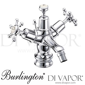 Burlington BIR13 MED Birkenhead Regent Bidet Mixer Tap with Pop-Up Waste Spare Parts