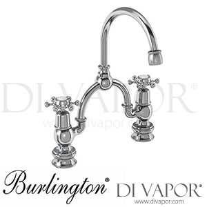 Burlington BIR28-QT MED | BIR28 MED-QT Birkenhead 2 Tap Hole Regent Arch Mixer with Curved Spout (230mm Centres) Spare Parts