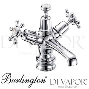 Burlington BIR6-QT Birkenhead Regent Basin Mixer Tap with Click-Clack Waste Spare Parts