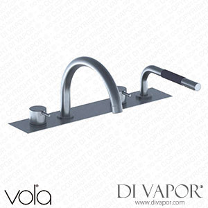 VOLA One-Handle Mixer with Swivel Spout for Bath Filling and Mixer with Hand Shower (BK12) Spare Parts