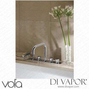 VOLA Thermostatic Mixer with Double Swivel Spout for Bath Filling and One-Handle Mixer with Hand Shower (BK15) Spare Parts
