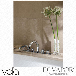 VOLA Thermostatic Mixer with Swivel Spout for Bath Filling and Mixer with Hand Shower (BK16) Spare Parts