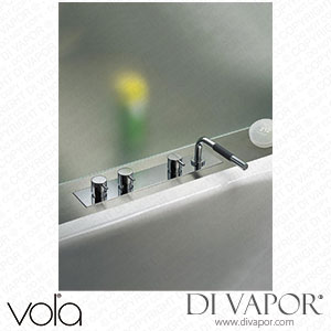 VOLA Two-Handle Mixer for Bath Filling (BK4) Spare Parts