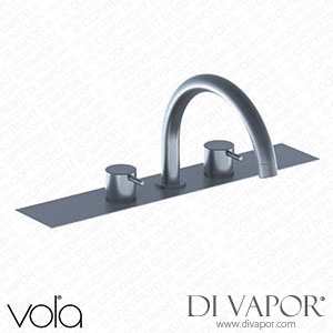 VOLA Two-Handle Mixer with Swivel Spout for Bath Filling (BK8) Spare Parts