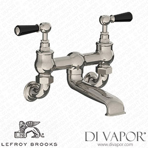 Lefroy Brooks Classic Wall Mounted Bath Bridge Filler With Black Levers (Bl 1151) Spare Parts