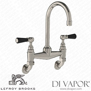 Lefroy Brooks Classic Wall Mounted Basin Bridge Mixer With Black Levers (Bl 9008) Spare Parts