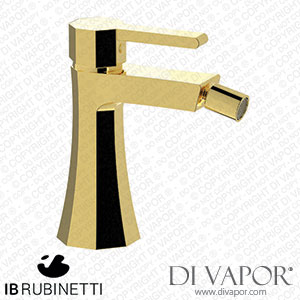 IB Rubinetti BL220OO Belmondo + Belmondo Elle Monohole Bidet Mixer Complete with Drain Spare Parts