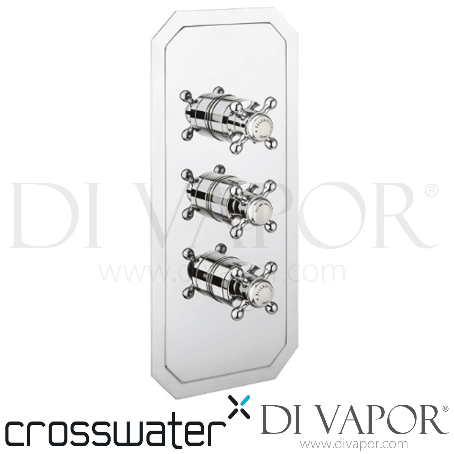 Crosswater BL3000RC+ Belgravia Crosshead Thermostatic Shower Valve with 3 Way Diverter Spare Parts