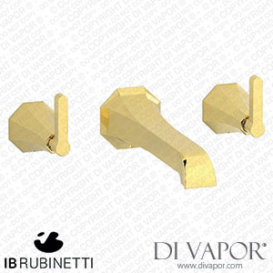 IB Rubinetti BL306OO Belmondo + Belmondo Elle Wall Mounted Widespread Tap Tap Spare Parts