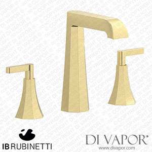 IB Rubinetti BL390II Belmondo + Belmondo Elle Three Holes Washbasin Set with Tall Spout Spare Parts