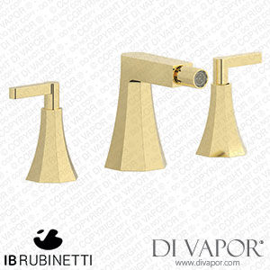 IB Rubinetti BL393II Belmondo + Belmondo Elle Three Holes Bidet Set Spare Parts