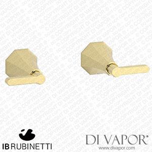 IB Rubinetti BL400II Belmondo + Belmondo Elle Two Holes Wall Mounted Shower Spare Parts