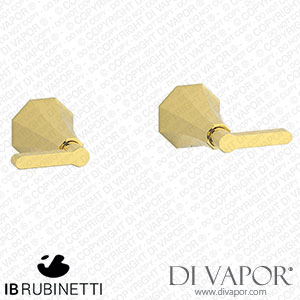 IB Rubinetti BL400OO Belmondo + Belmondo Elle Two Holes Wall Mounted Shower Spare Parts
