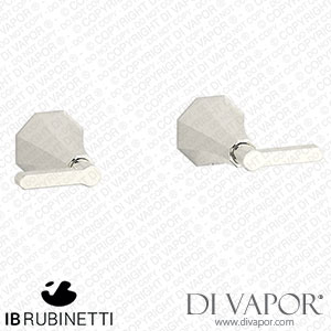 IB Rubinetti BL400PL Belmondo + Belmondo Elle Two Holes Wall Mounted Shower Spare Parts