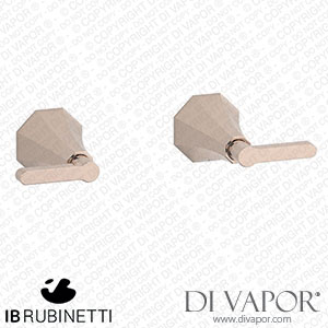 IB Rubinetti BL400RS Belmondo + Belmondo Elle Two Holes Wall Mounted Shower Spare Parts