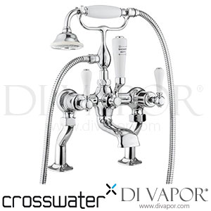 Crosswater BL422DC_LV Belgravia Lever Bath Shower Mixer with Kit Spare Parts