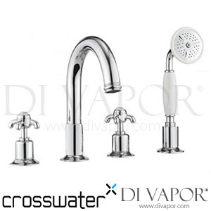 Crosswater BL440DC_FL Belgravia Fleur-De-Lis Bath 4 Hole Set Spare Parts