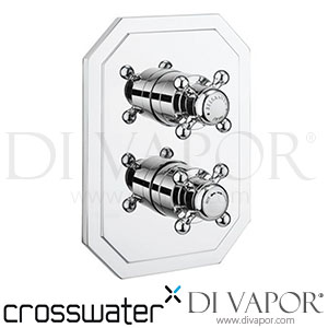 Crosswater BLCB2500LBPC Belgravia 2500 Crossbox Finishing Kit Chrome Shower Valve Spare Parts