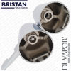 Bristan Handle Assembly Pair for Commodity Lever 3IN Chrome