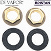 Bristan Metal backnut with Washers