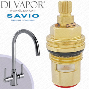 BLUCI SAVIO Twin Lever Kitchen Tap Hot Tap Cartridge Compatible Spare - BLU2001A
