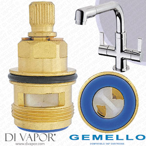 BLUCI GEMELLO Dual Handle Monobloc Kitchen Tap Cold Tap Cartridge Compatible Spare - BLU2095Q