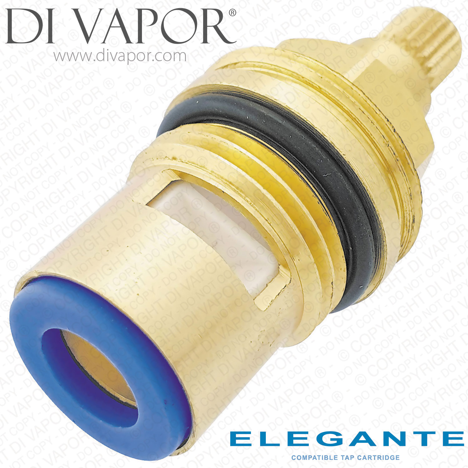 BLUCI ELEGANTE Twin Lever Monobloc Kitchen Tap Cold Tap Cartridge