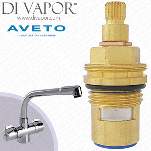 BLUCI AVETO BLU2099 Dual Handle Cold Tap Cartridge Compatible Spare - BLU2099Q